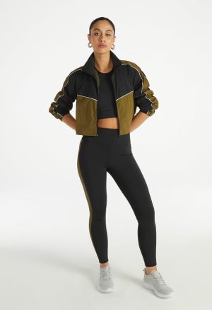 Cropped Windbreaker Jacket