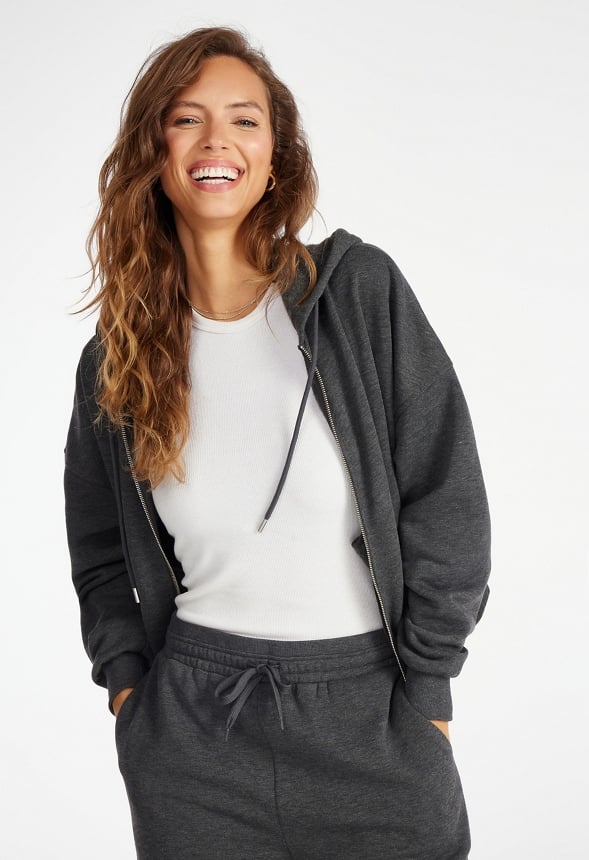 Full Zip Fleece Hoodie