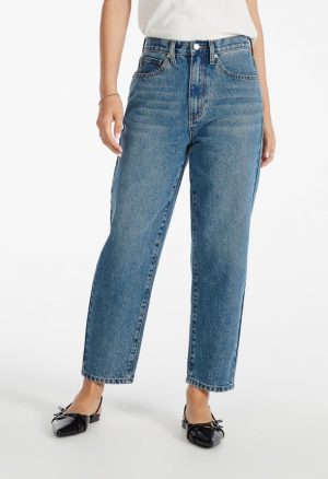 Noah High Rise Ankle Barrel Leg Jeans