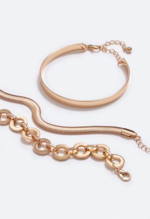 Eden Mixed Chain Bracelets Set