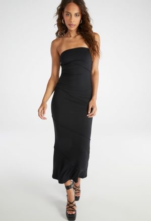 Tummy Tamer Ribbed Tube Dress