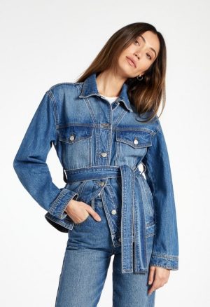 Lake Belted Denim Jacket