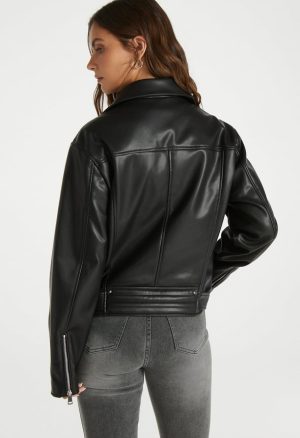Faux Leather Jacket