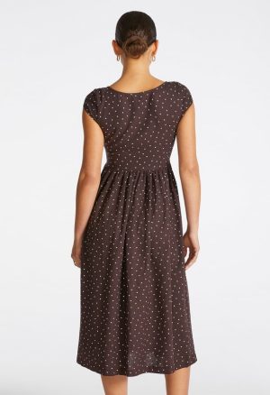 Button Down Midi Dress