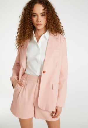 Linen Boyfriend Blazer