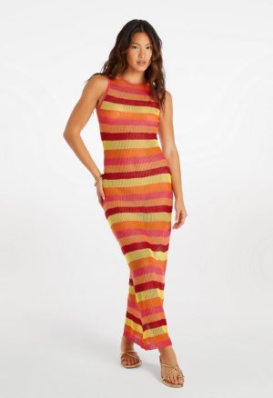 Crochet Tank Maxi Dress