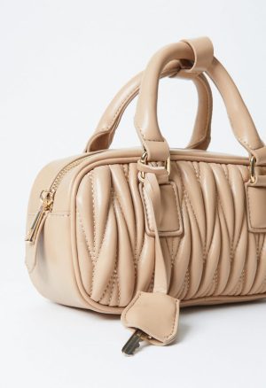 Mini Pleated Bowling Bag