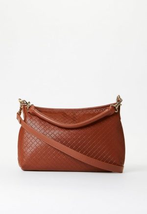 Woven Pouch Crossbody