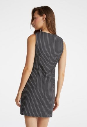 Suiting Vest Mini Dress