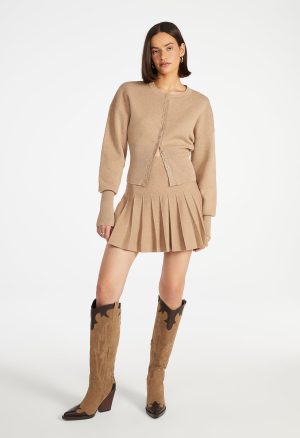 Cinched Waist Cardigan