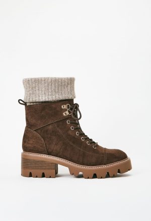 Madrid Lug Sole Bootie