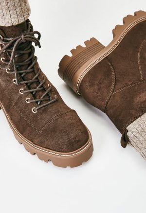 Madrid Lug Sole Bootie