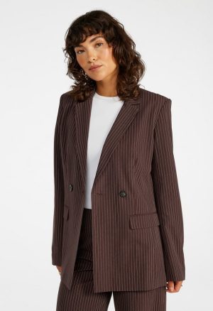 Tailored Belted Blazer