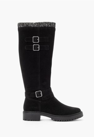 Noel Buckle Detailed Tall Boot