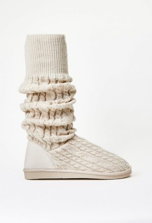 Brittany Knit Sock Fuzzie