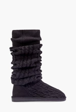 Brittany Knit Sock Fuzzie