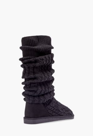 Brittany Knit Sock Fuzzie