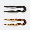2-Pack Bay Resin Hair Pins