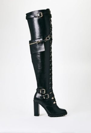 Elira High Block Heel Boot