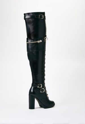Elira High Block Heel Boot