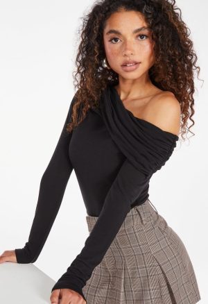 Long Sleeve Off The Shoulder Top