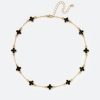 Ola Enamel Clover Allway Necklace