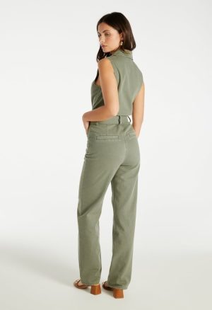 Utility Belted Jumpsuit
