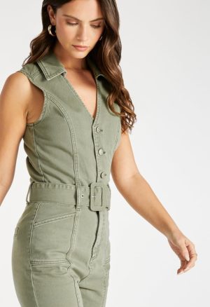 Utility Belted Jumpsuit