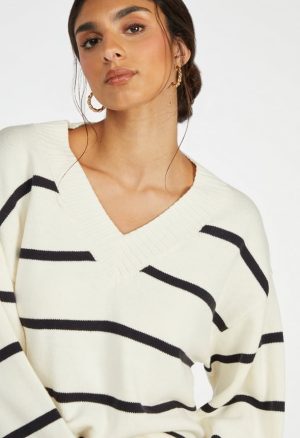 Oversized V-Neck Sweater