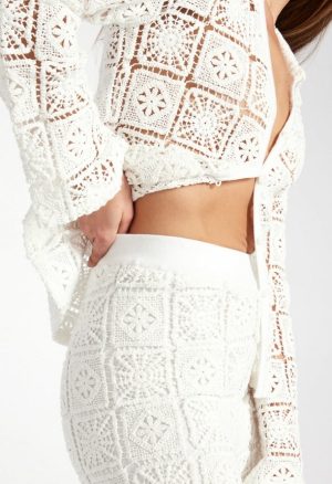 Crochet Cropped Pants