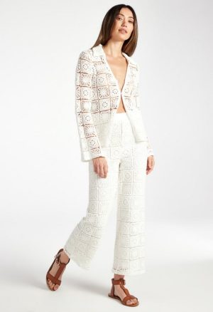 Crochet Cropped Pants