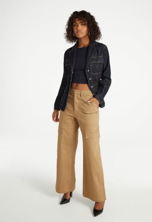 Utility Wide Leg Cargo Pants