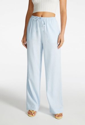 Linen Wide Leg Pants