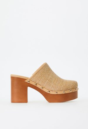 Penelope Block Heeled Mule
