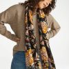 Joelle Floral Large Woven Scarf