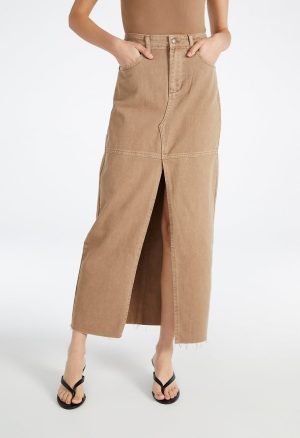 Ricki Maxi Denim Skirt