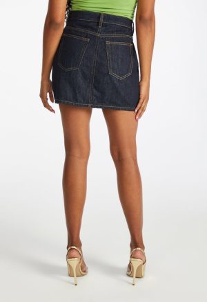 Ari Denim Mini Skirt