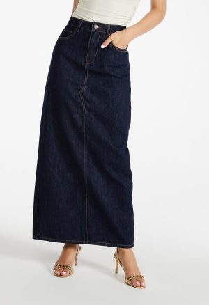 Kelcey Maxi Denim Skirt