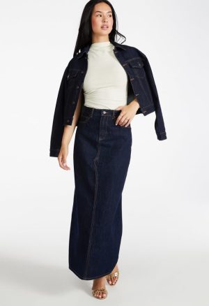 Kelcey Maxi Denim Skirt