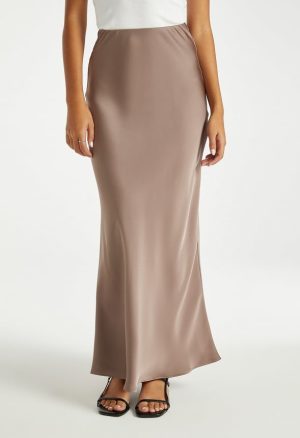 Charmeuse Maxi Skirt