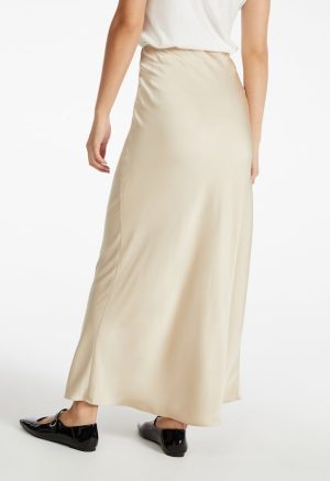 Charmeuse Maxi Skirt