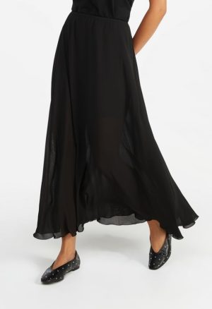 Sheer Maxi Skirt
