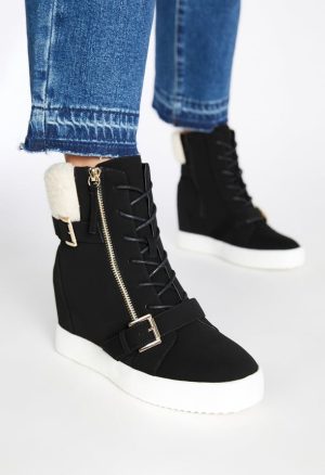 Selma High Top Wedge Sneaker
