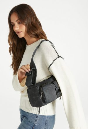 Multi Pocket Shoulder Bag