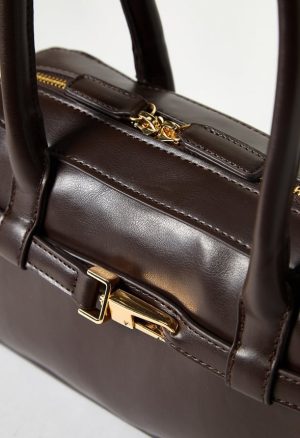 Long Strap Buckle Shoulder Bag