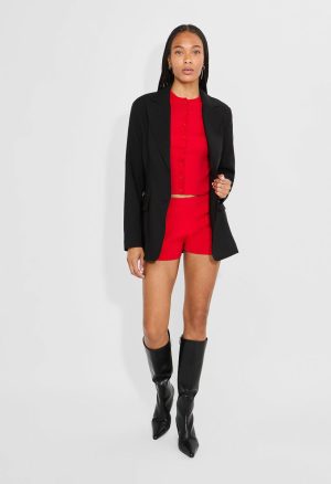 Sweater Rib Hot Shorts