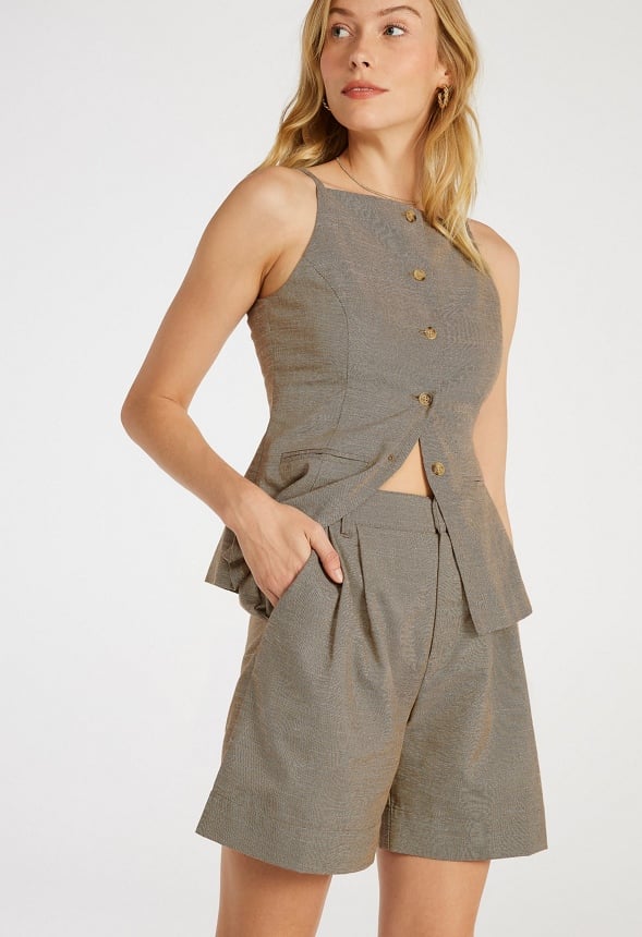 Tailored Bermuda Trousers