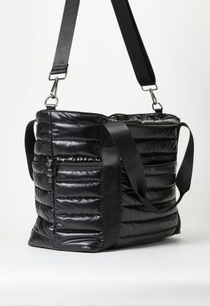 Quilted Nylon Tote