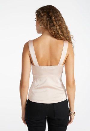 Lace Trim Tank Top