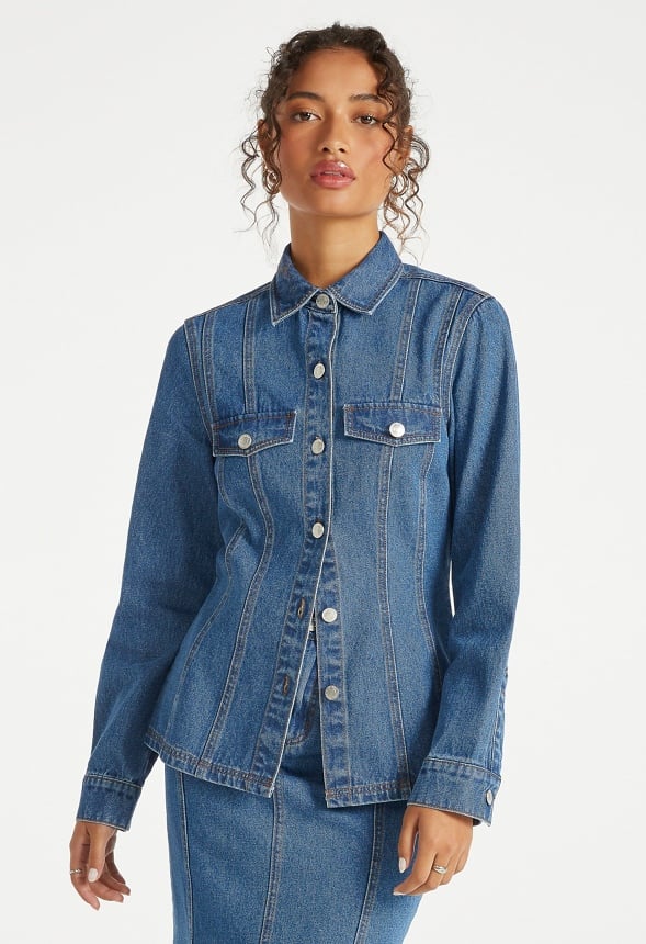 Denim Hourglass Shirt